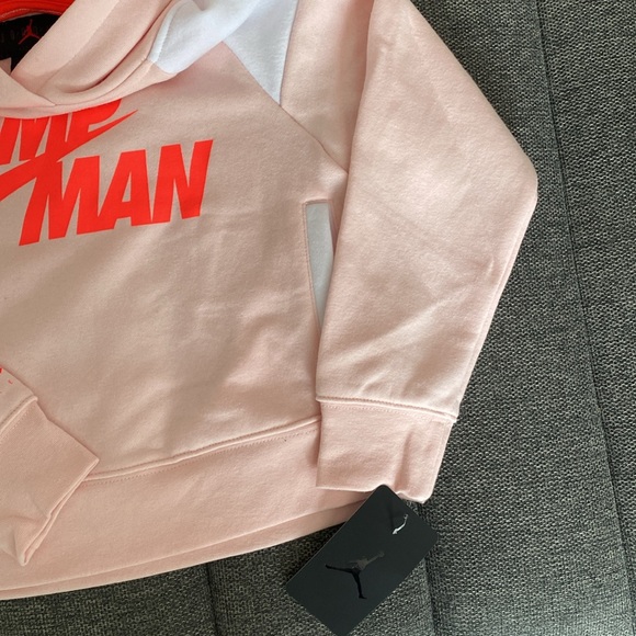 Girl's Jordan Jumpman x Nike Cropped Hoodie - NWT - Size 8-10 - Picture 6 of 6